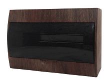 Бокс пластиковый EKF PROxima ЩРН-П-18 (220x360x100мм) IP41 темное дерево  картинка 
